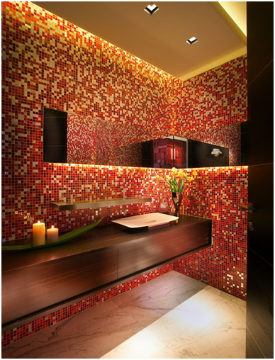 Gạch Mosaic cho nội thất