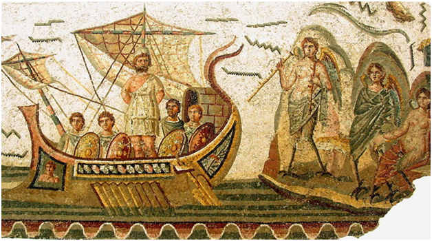 Tranh cổ theo phong cách mosaic