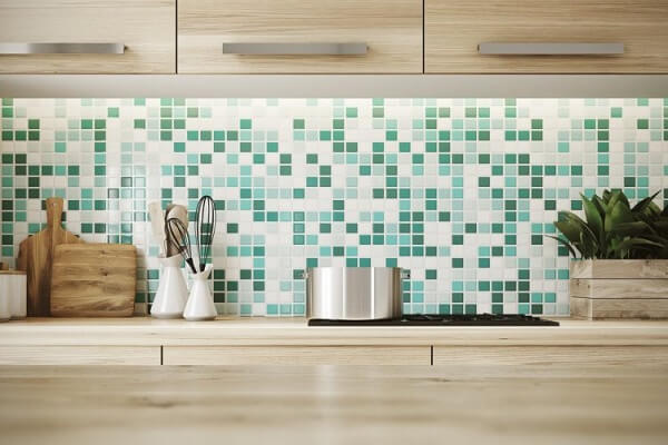gạch mosaic ốp phòng bếp đẹp
