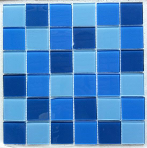 Gạch Mosaic đa được dán thành từng vỉ