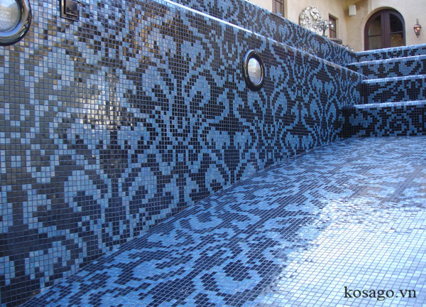Lót sàn bể bơi bằng gạch Mosaic gach-op-lat-be-boi