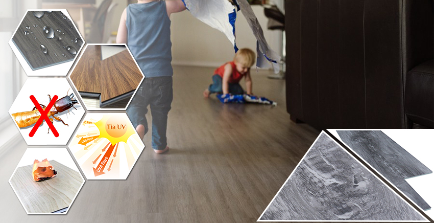 Đặc điểm nổi bật sàn nhựa giả gỗ trong nhà SPC 17322 Đặc điểm nổi bật sàn nhựa giả gỗ trong nhà SPC 17322