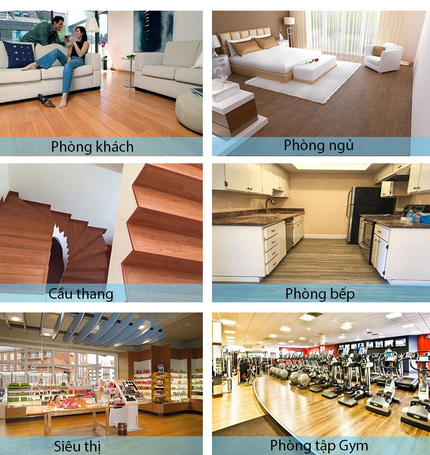 Sàn nhựa giả gỗ trong nhà SPC 8172 - 1
