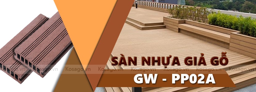 Sàn nhựa giả gỗ GW – PP02A Sàn nhựa giả gỗ GW – PP02A