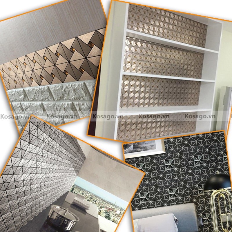 Ứng dụng gạch mosaic BV012 Ứng dụng gạch mosaic BV012