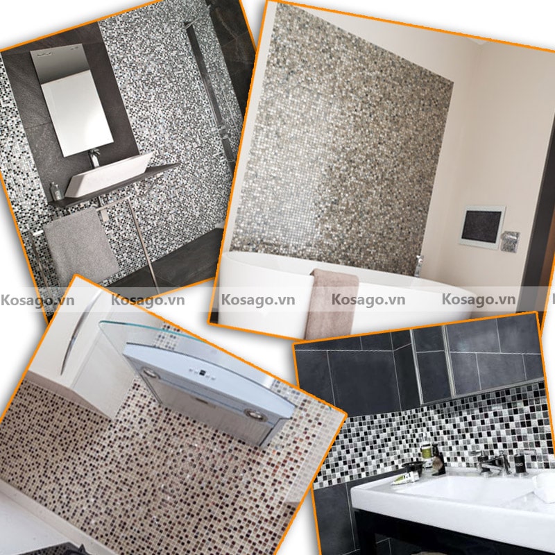 Ứng dụng của gạch mosaic trang trí BV007 Ứng dụng của gạch mosaic trang trí BV007