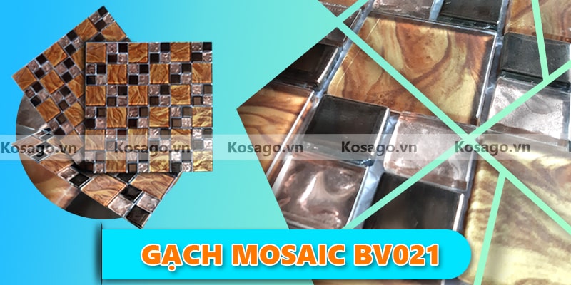 Gạch mosaic trang trí BV021 Gạch mosaic BV021