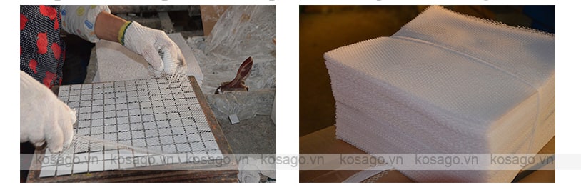 Đặc điểm nổi bật của mẫu gạch trang trí BV021 Đặc điểm cấu tạo gạch mosaic BV021