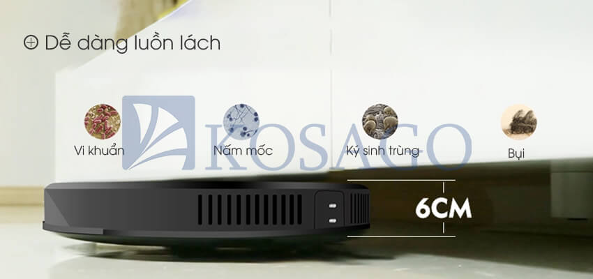 Robot hút bụi lau sàn nhà A360