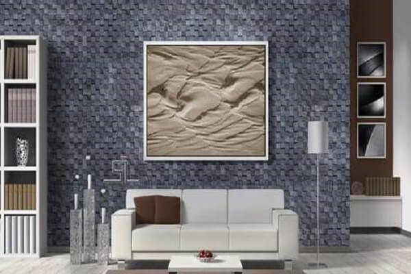 mẫu gạch mosaic ốp tường phòng khách đẹp