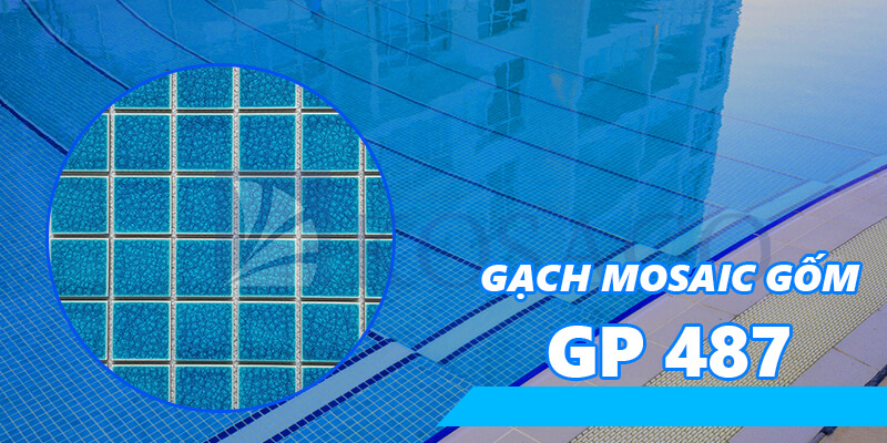 Gạch mosaic gốm GP 487