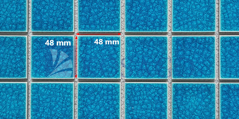 đạc điểm mosaic gốm GP 487