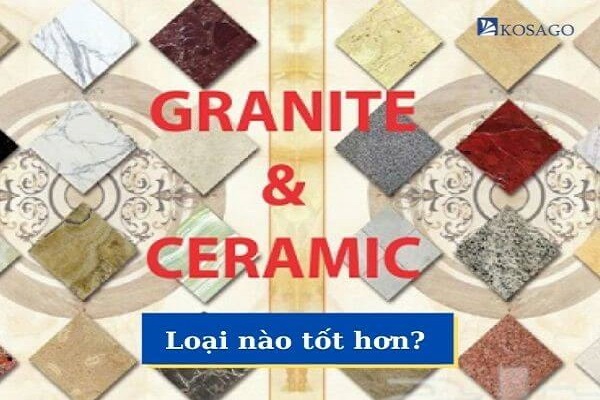 so sánh gạch granite với ceramic