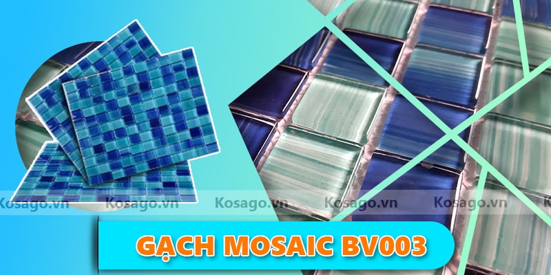 Gạch mosaic BV003 Gạch mosaic BV003