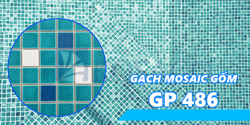 Gạch mosaic gốm GP 48465
