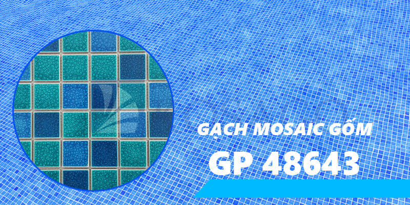 gạch mosaic gốm GP 48643